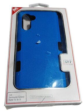 Mybat Tuff Hybrid Protector Cover Case Samsung Galaxy Note 10 6.3 Blue